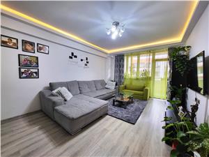 Vanzare apartament 3 camere, Coresi Mall, bloc 2018, mobilat